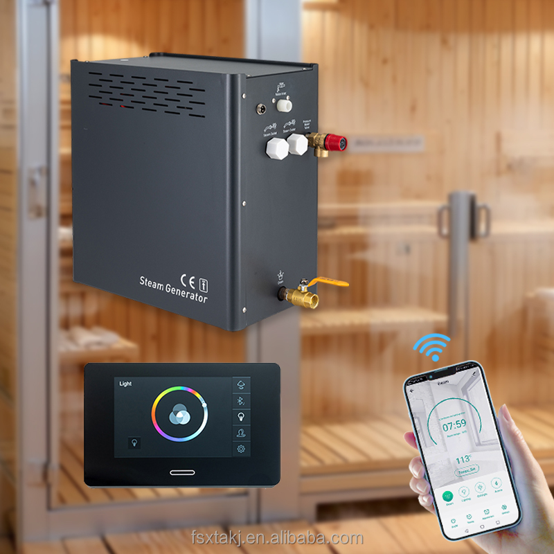 Steam Sauna Generator 9Kw - Generador de vapor caliente Stepon WiFi