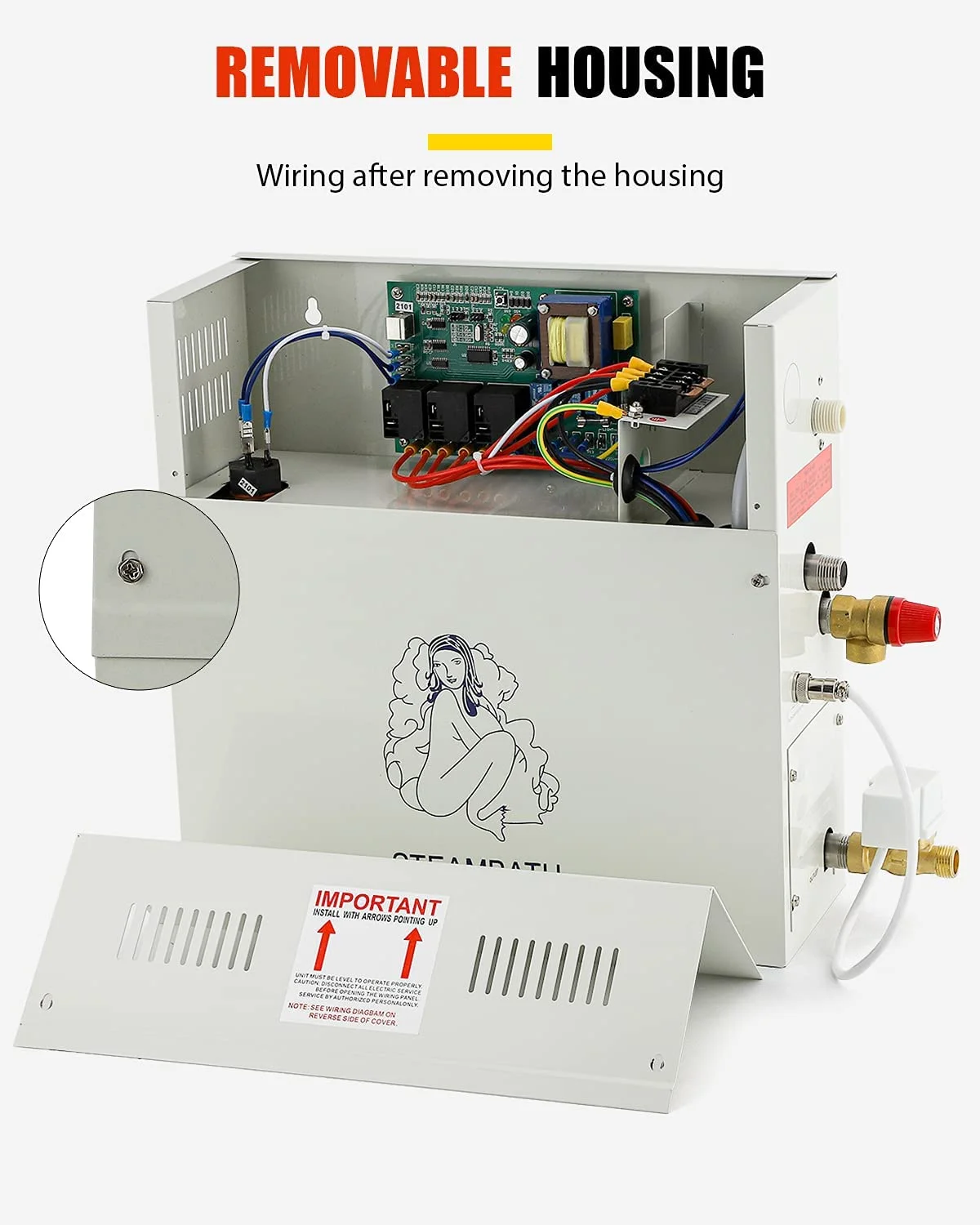 Steam Sauna Generator 9Kw - Generador de vapor Luxry 2026 9KW,