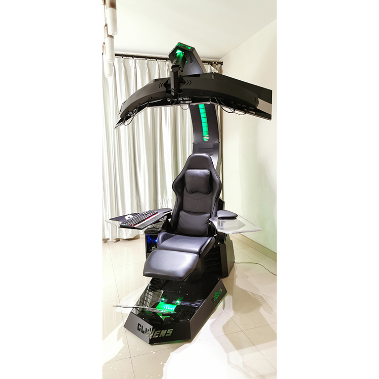 Massage Chair Zero Gravity - Silla de Juego Reclinable Ajustable con