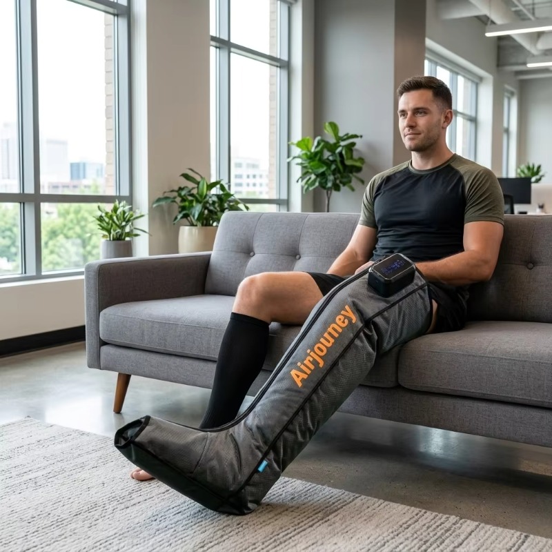 Compression Boots Recovery - Máquina de Presoterapia Recargable por USB