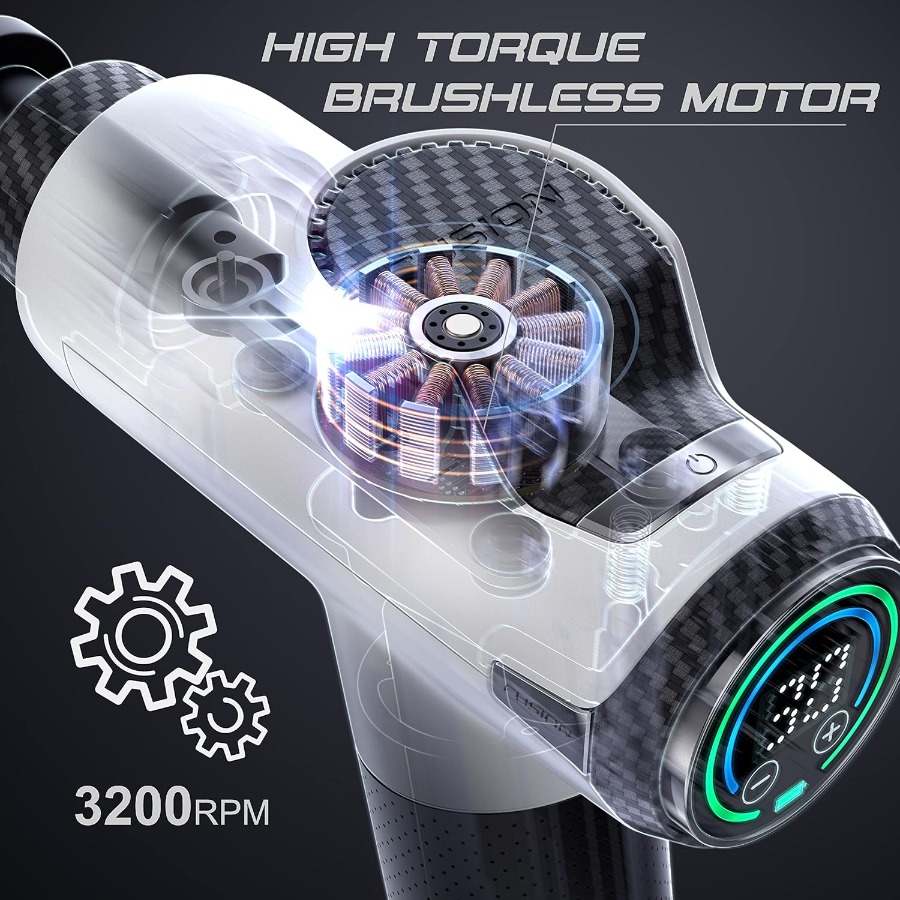 Pistola de masaje de tejido pr - Massage Gun Percussion Deep Tissue reseña y precio