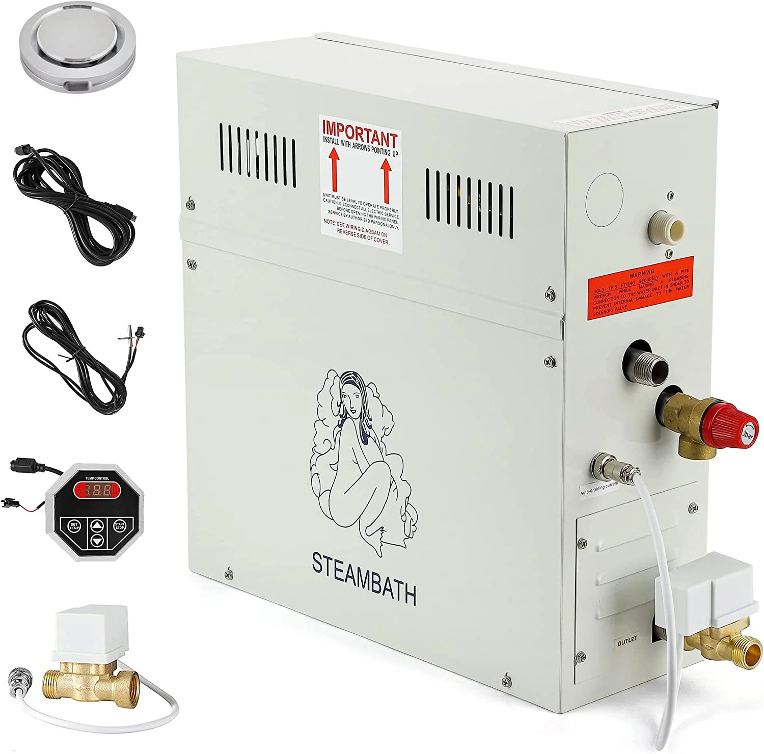 Generador de vapor Luxry 2026  - Steam Sauna Generator 9Kw reseña y precio