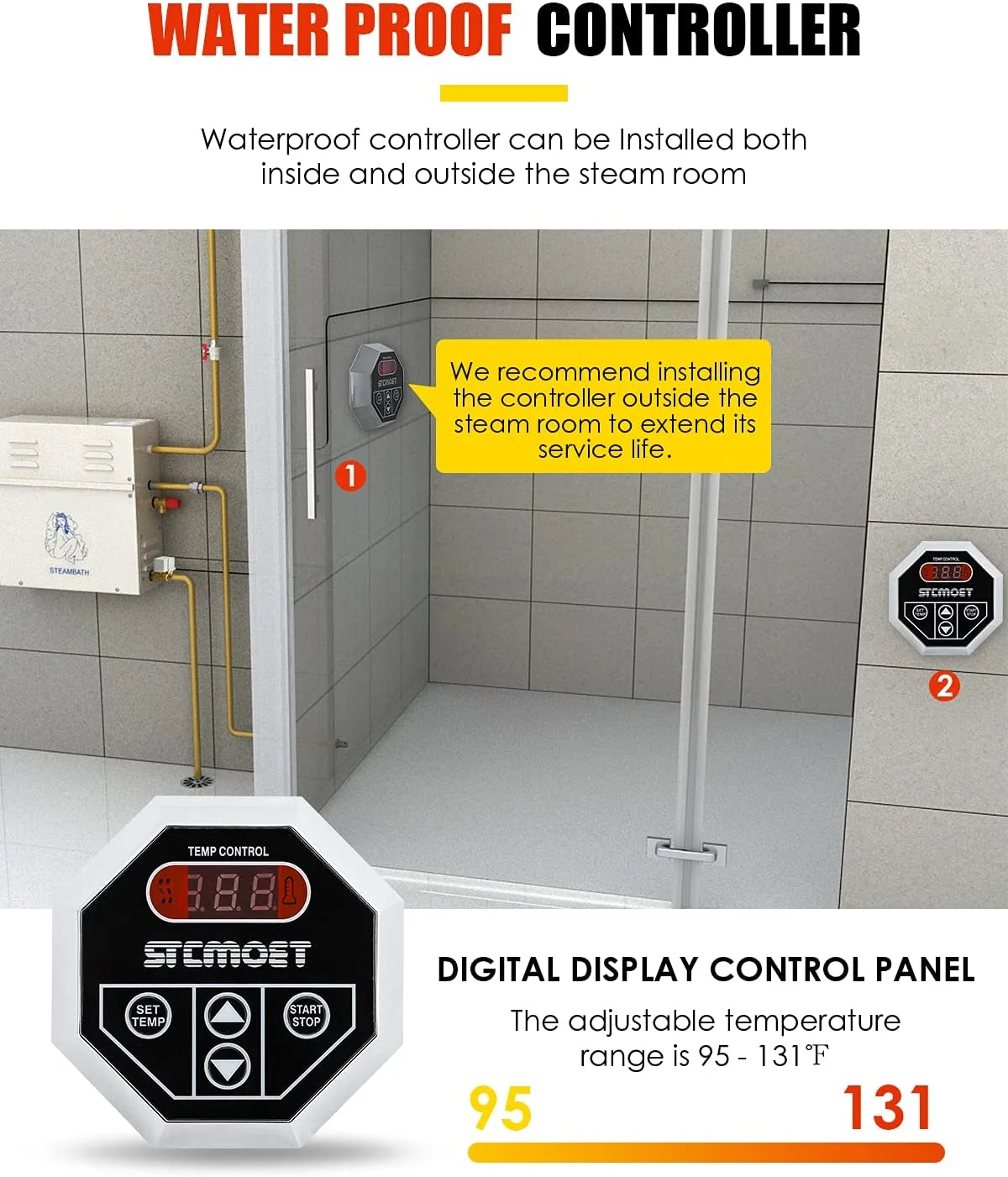 Generador de vapor Luxry 2026  - Steam Sauna Generator 9Kw reseña y precio