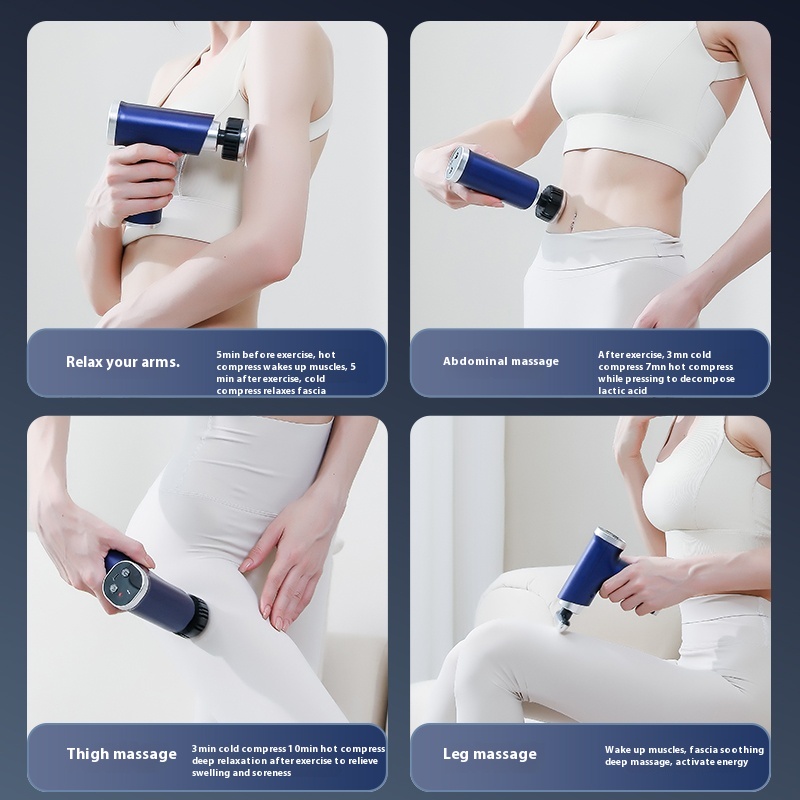 Pistola de masaje eléctrica co - Massage Gun Percussion Deep Tissue reseña y precio