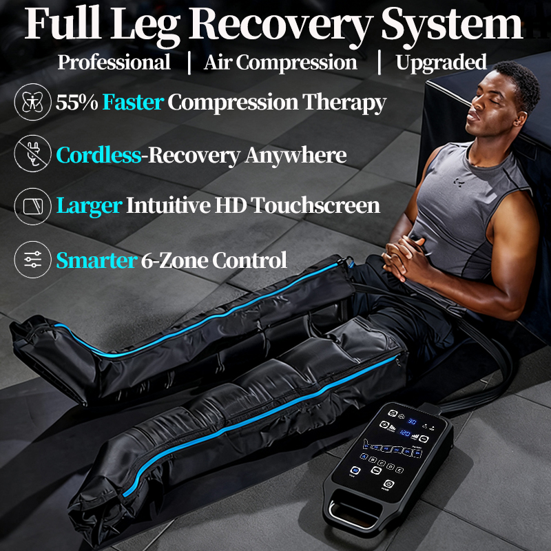 Sistema de Terapia de Compresi - Compression Boots Recovery reseña y precio