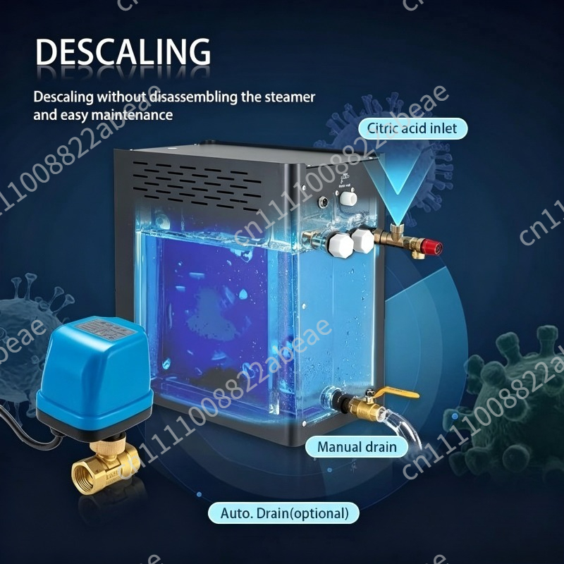 Nuevo Generador de Vapor Eléct - Steam Sauna Generator 9Kw reseña y precio