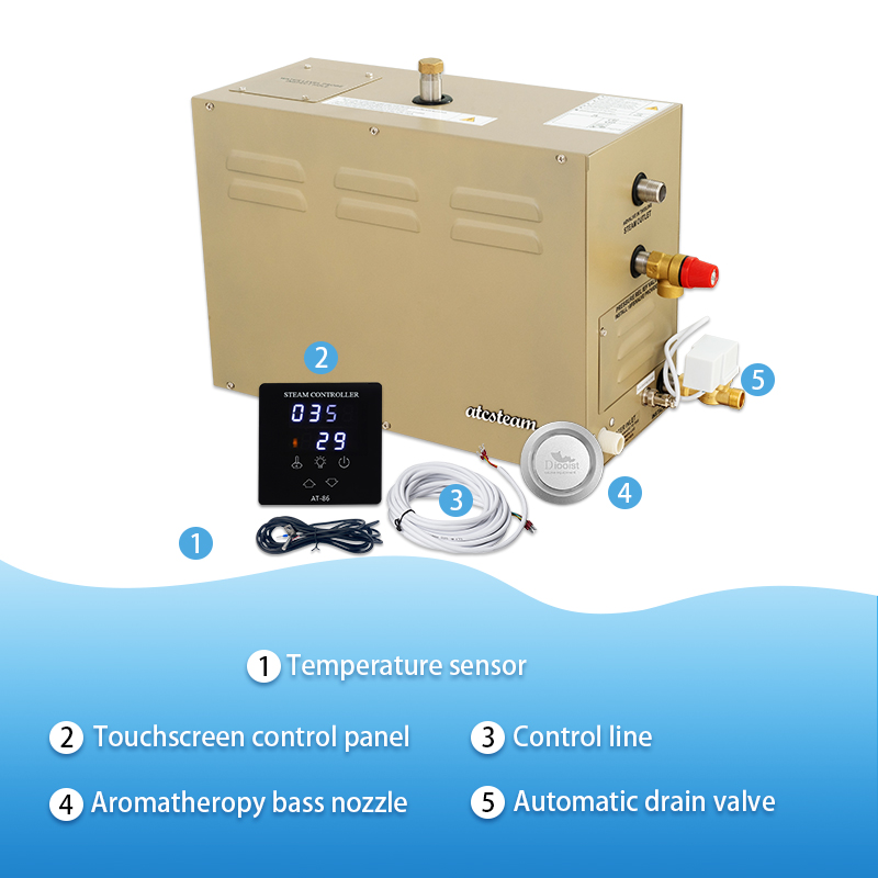 Generador de vapor para baño d - Steam Sauna Generator 9Kw reseña y precio