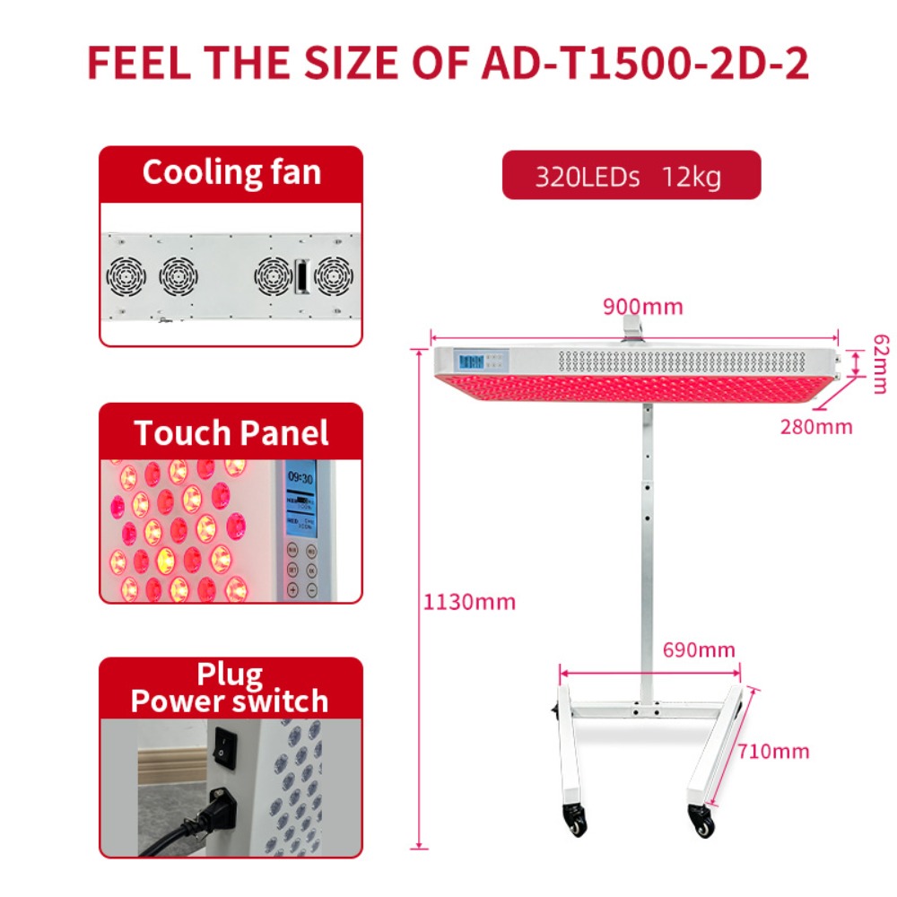 Panel de Terapia Infrarroja LE - Red Light Therapy Panel 1500W reseña y precio