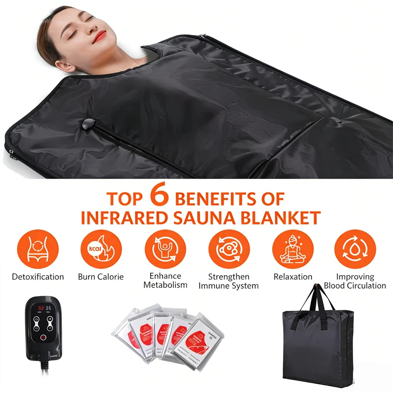 Manta de Sauna Infrarroja Port - Infrared Sauna Blanket Portable reseña y precio