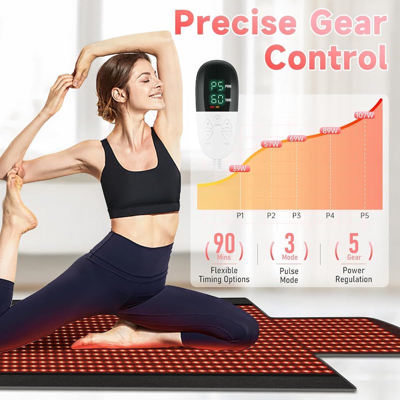 Alfombrilla de Terapia de Luz  - Red Light Therapy Mat Full Body reseña y precio