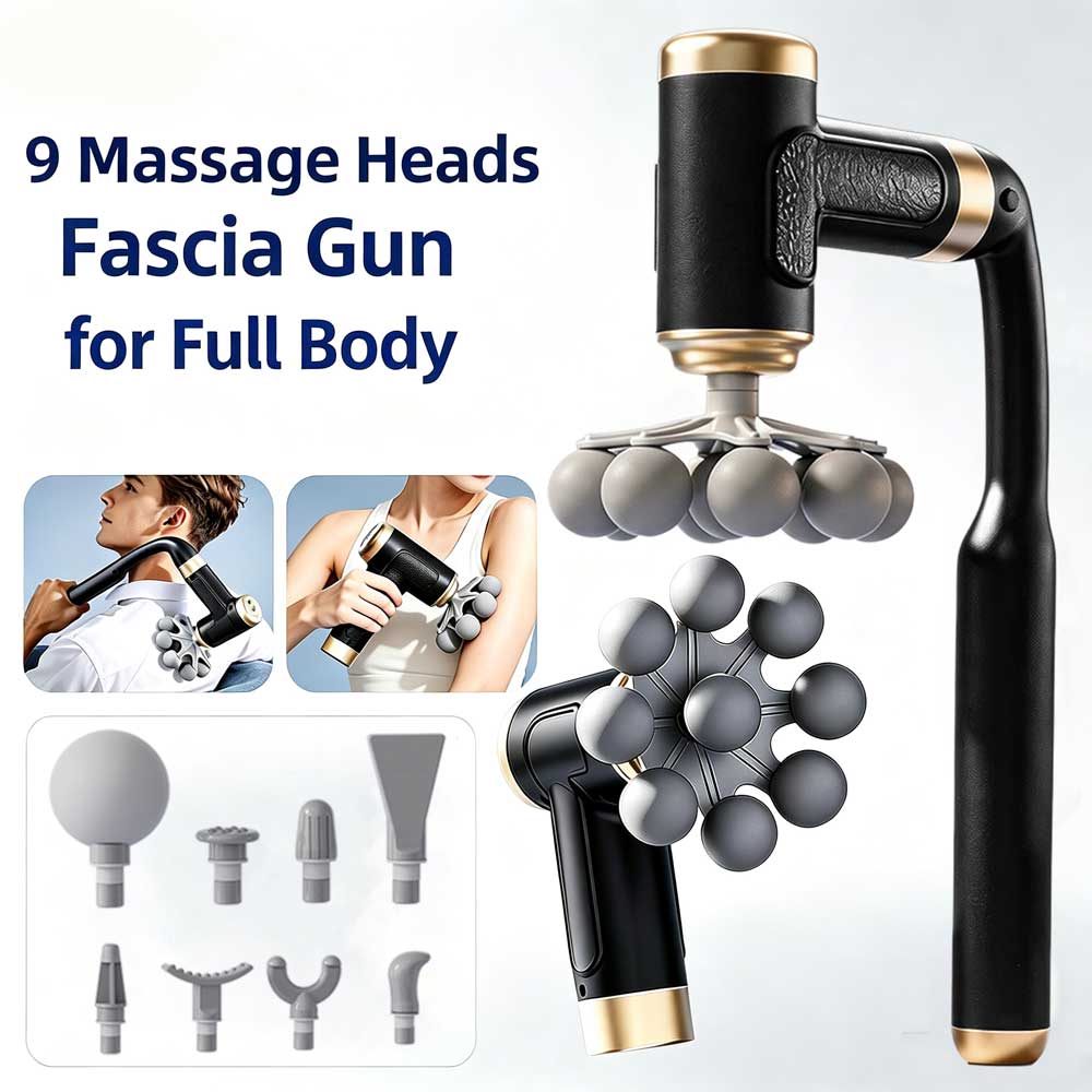 Pistola de Masaje Fascial 2 en - Massage Gun Percussion Deep Tissue reseña y precio