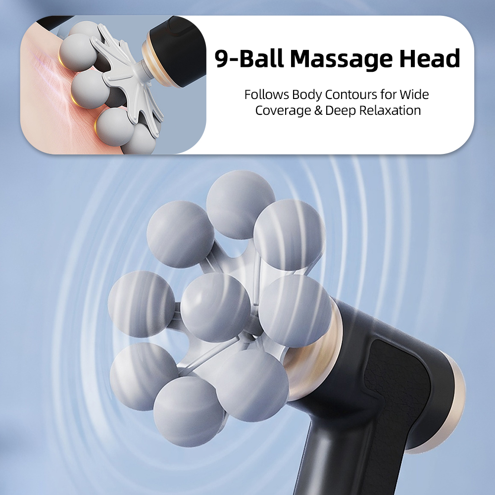 Pistola de Masaje Fascial 2 en - Massage Gun Percussion Deep Tissue reseña y precio