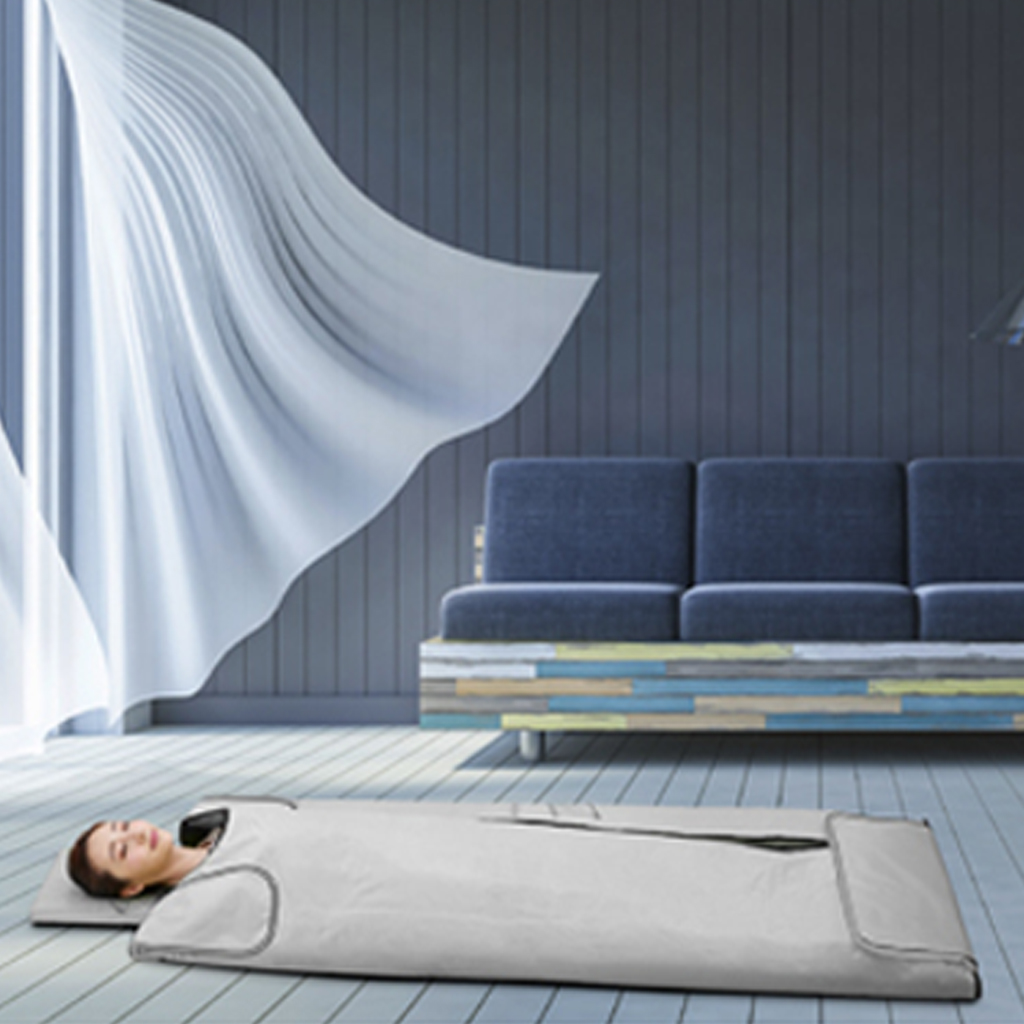 Manta de sauna portátil de 600 - Infrared Sauna Blanket Portable reseña y precio