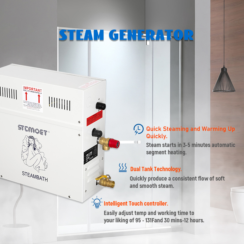 Generador de Vapor de Lujo de  - Steam Sauna Generator 9Kw reseña y precio