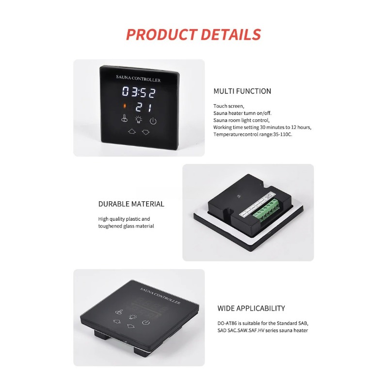 Calentador de Sauna Digital de - Sauna Heater 6Kw Electric reseña y precio