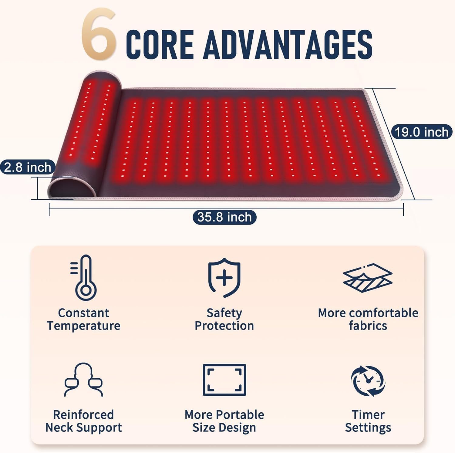 Alfombrilla de Terapia de Luz  - Red Light Therapy Mat Full Body reseña y precio