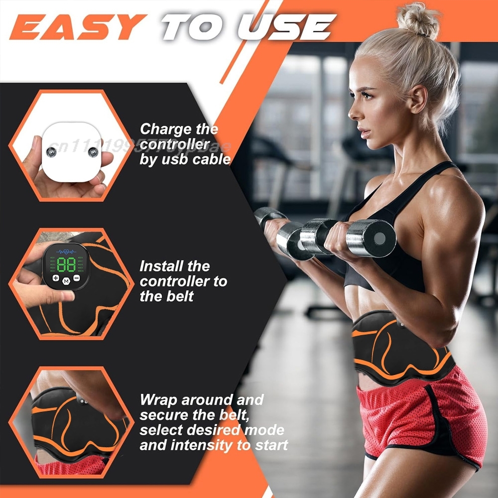 Estimulador muscular EMS, entr - Ems Muscle Stimulator Body reseña y precio