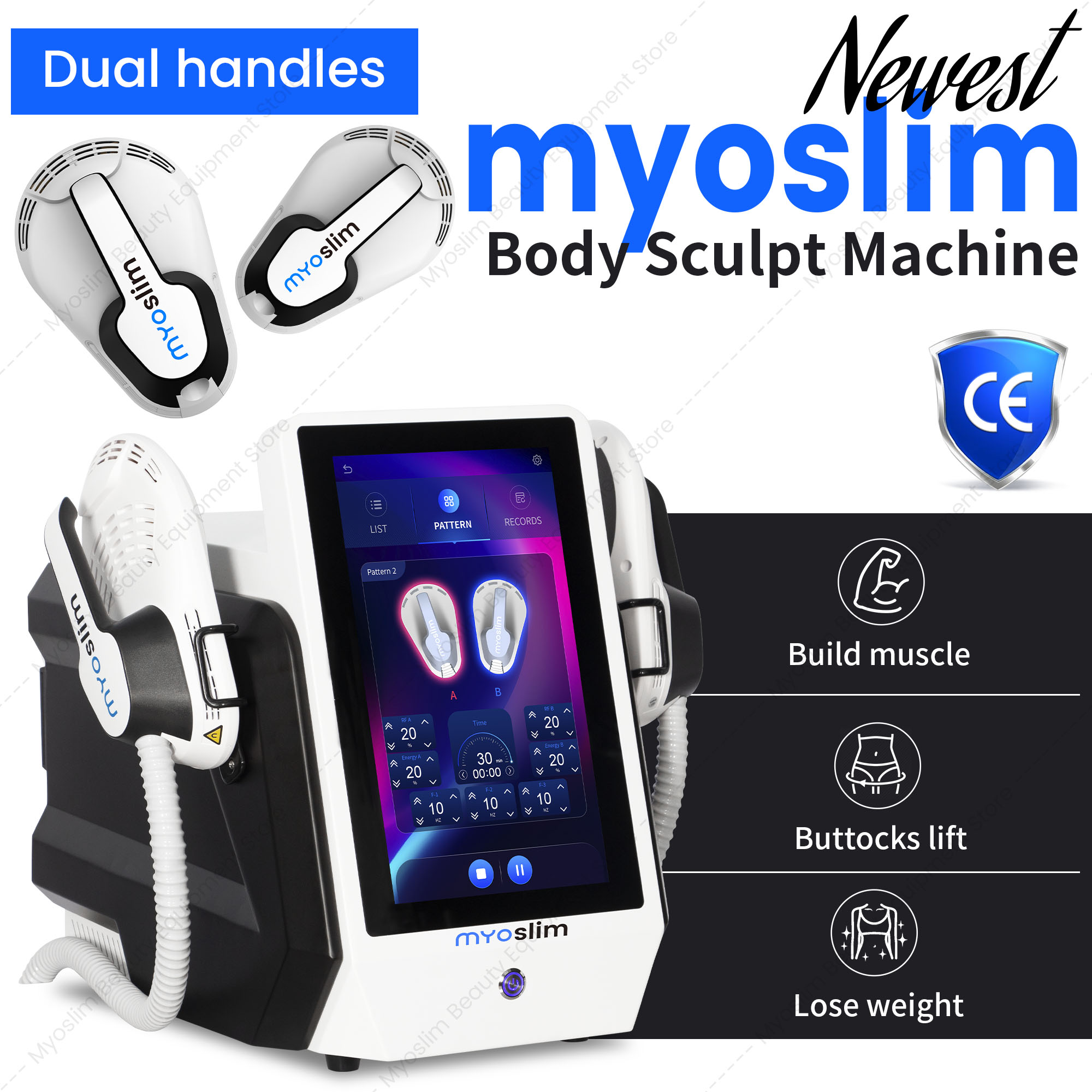 Máquina de Escultura Corporal  - Ems Muscle Stimulator Body reseña y precio