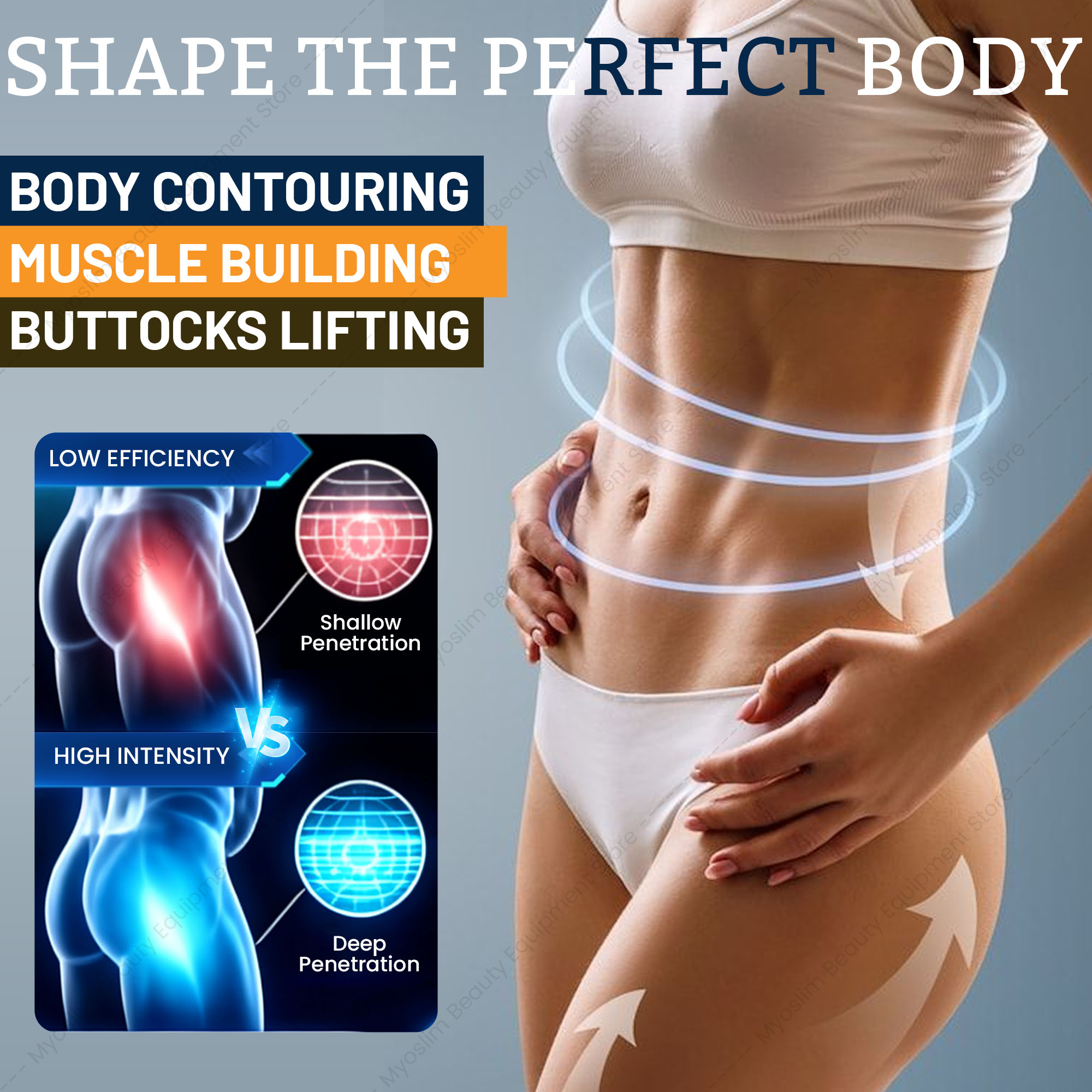 Máquina de Escultura Corporal  - Ems Muscle Stimulator Body reseña y precio