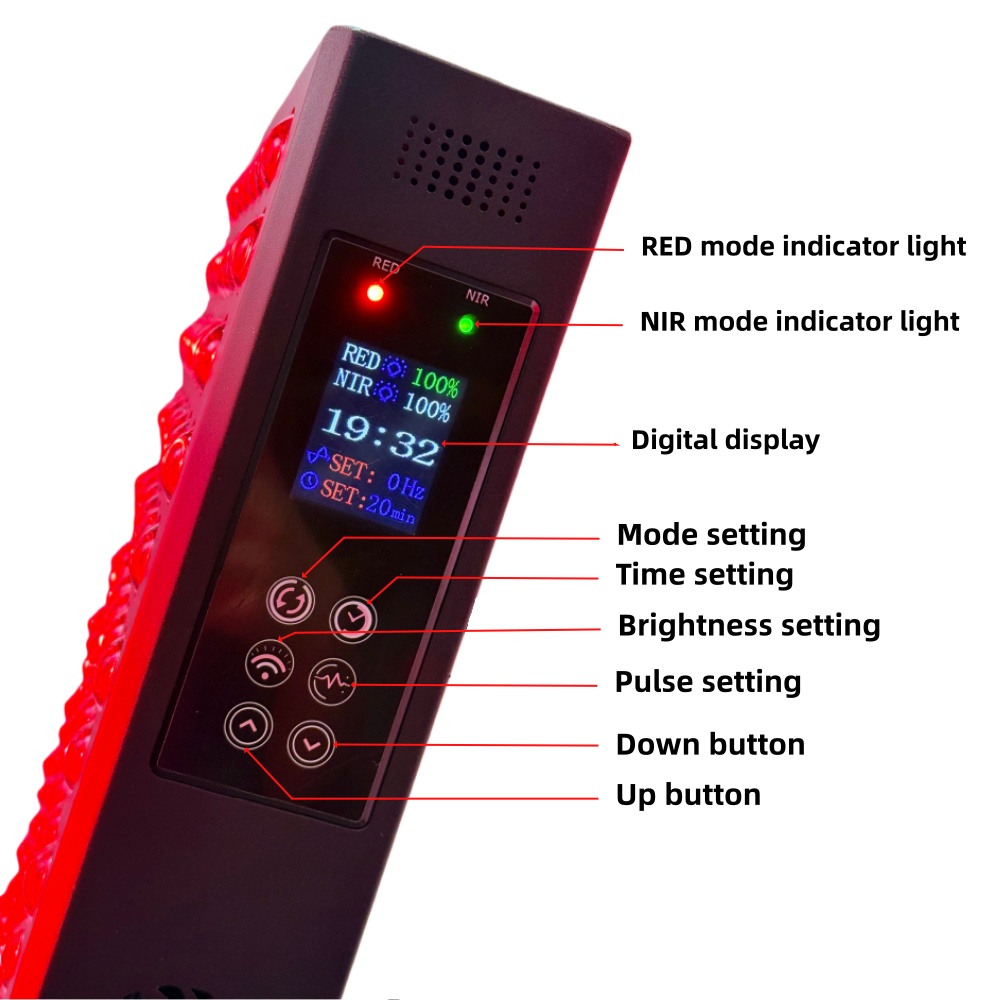Panel de terapia de luz roja d - Red Light Therapy Panel 1500W reseña y precio