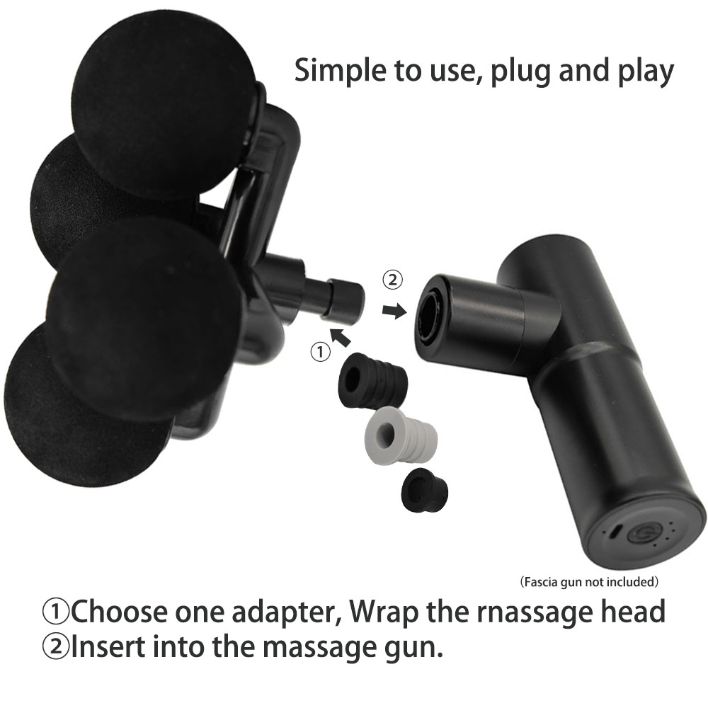 Cabezal de masaje creativo con - Massage Gun Percussion Deep Tissue reseña y precio