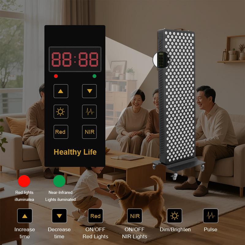Lámpara de Terapia de Luz Roja - Red Light Therapy Panel 1500W reseña y precio